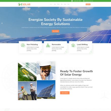 ThemeForest ESolar