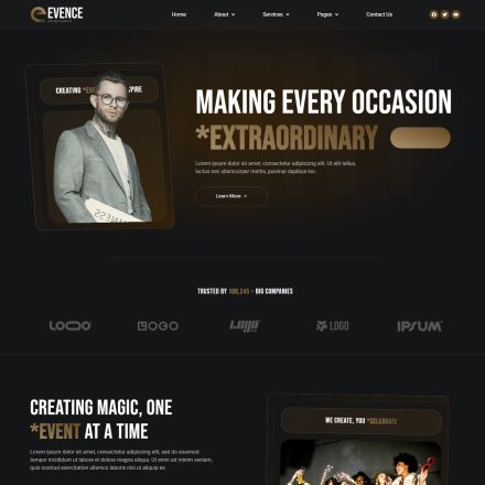 ThemeForest Evence