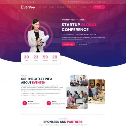 ThemeForest Eventen