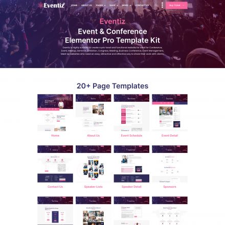 ThemeForest Eventiz