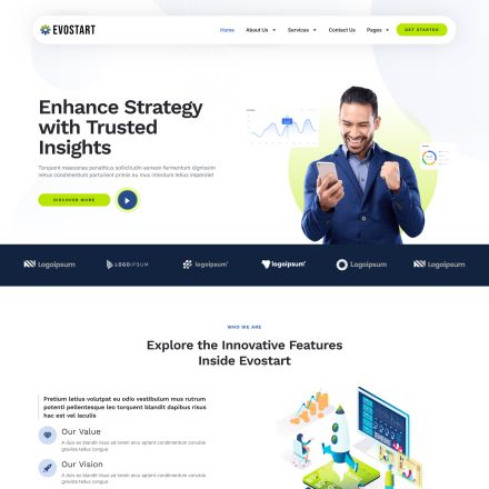 ThemeForest Evostart