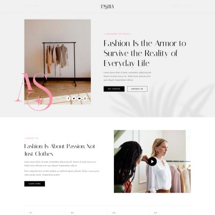 ThemeForest Fashia