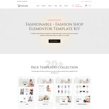 ThemeForest Fashionable