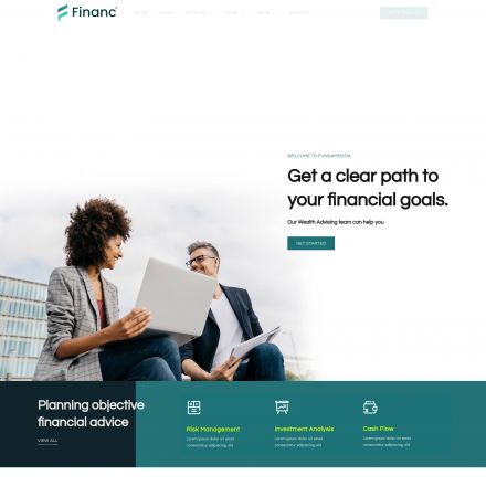 ThemeForest Financ