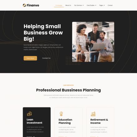 ThemeForest Finanvo