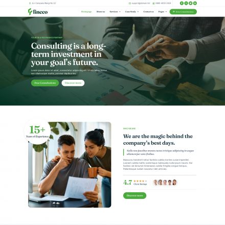ThemeForest Fincco