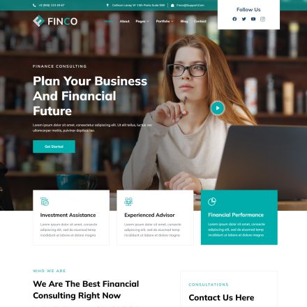 ThemeForest Finco
