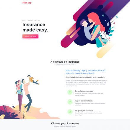 ThemeForest FinCorp