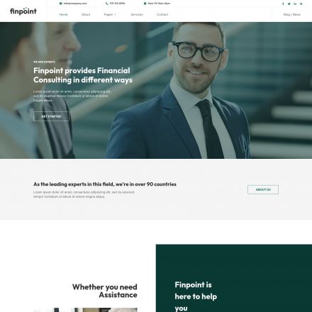 ThemeForest Finpoint