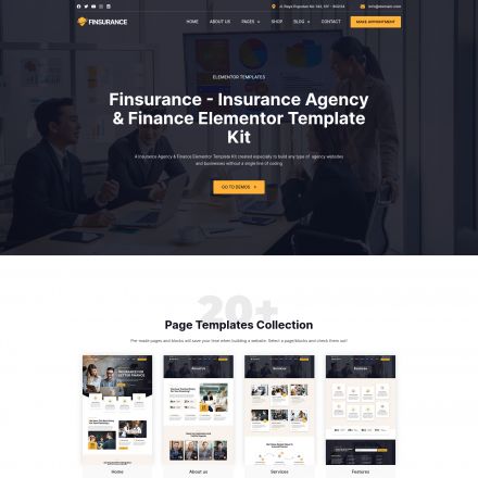 ThemeForest Finsurance