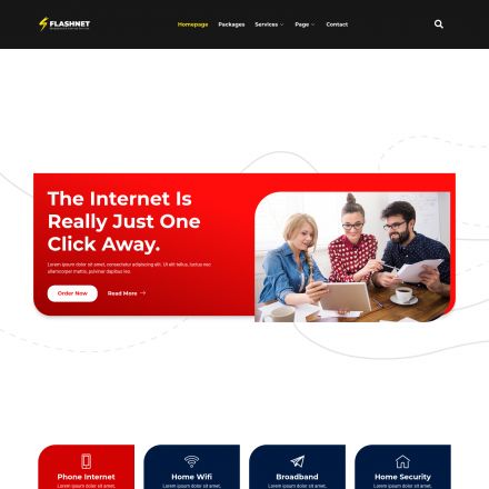 ThemeForest Flashnet