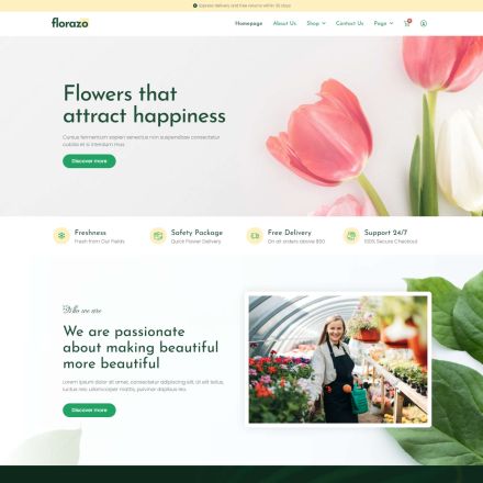 ThemeForest Florazo