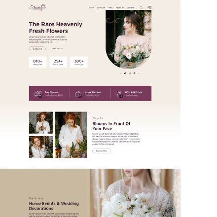 ThemeForest Floria