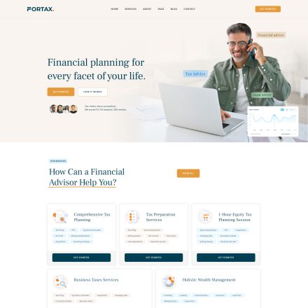 ThemeForest Fortax