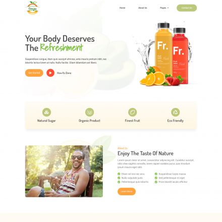 ThemeForest Fruju