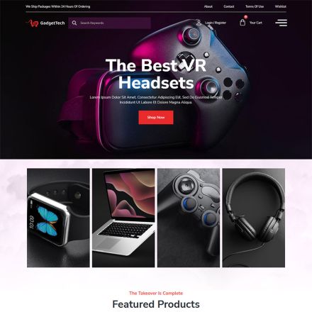 ThemeForest GadgetTech