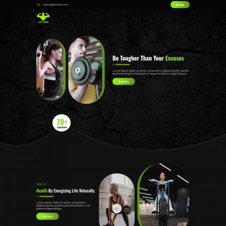 ThemeForest GAIN POWER