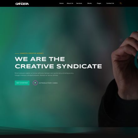 ThemeForest Gangsta