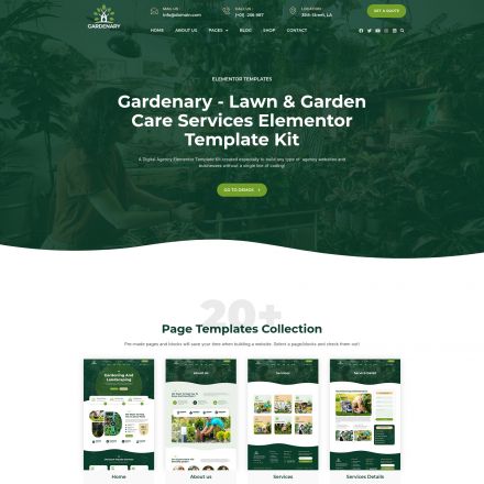 ThemeForest Gardenary