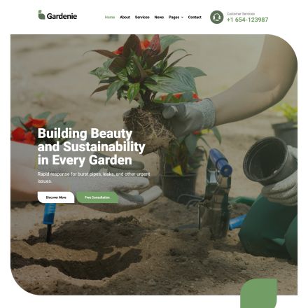 ThemeForest Gardenie