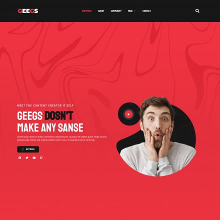 ThemeForest Geegs