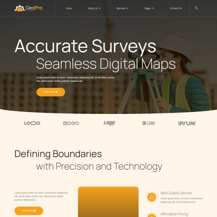 ThemeForest Geopro
