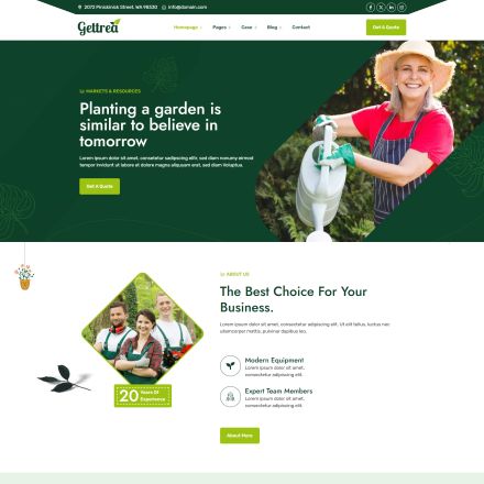 ThemeForest Gettrea