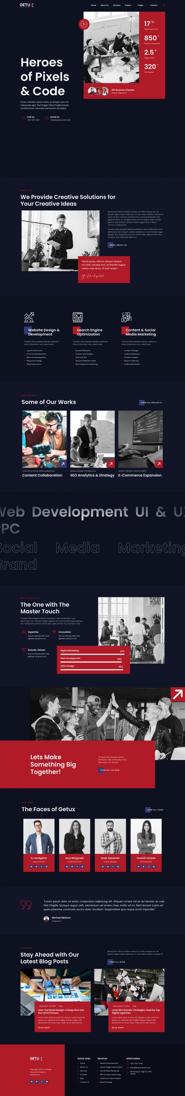 WordPress шаблон ThemeForest Getux