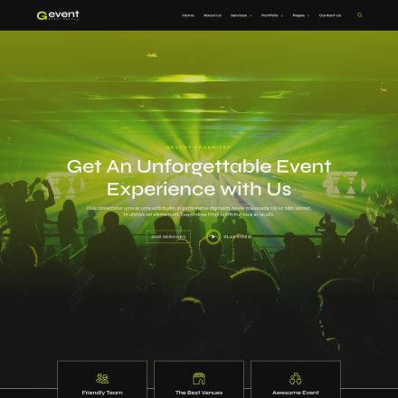 ThemeForest Gevent