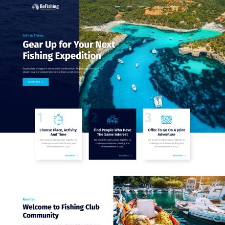 ThemeForest Go Fishing