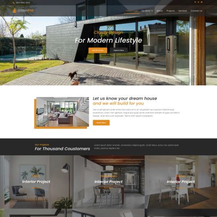 ThemeForest GoldenArch