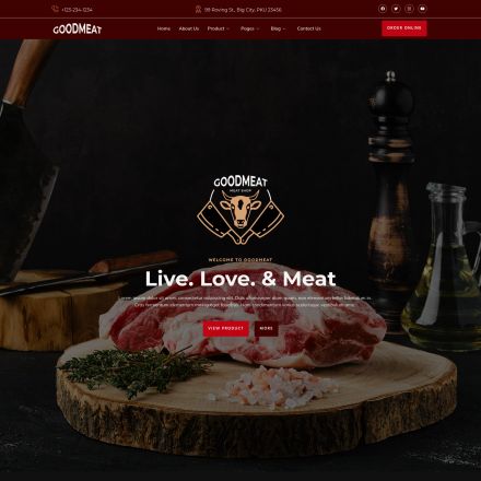 ThemeForest Goodmeat