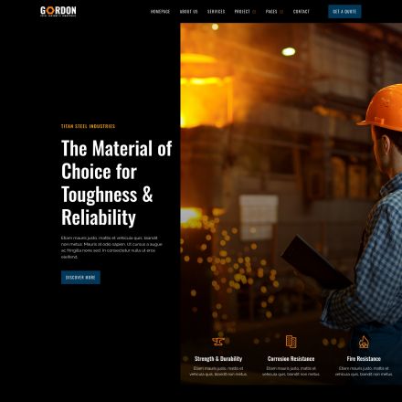 ThemeForest Gordon