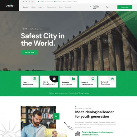 ThemeForest Govity