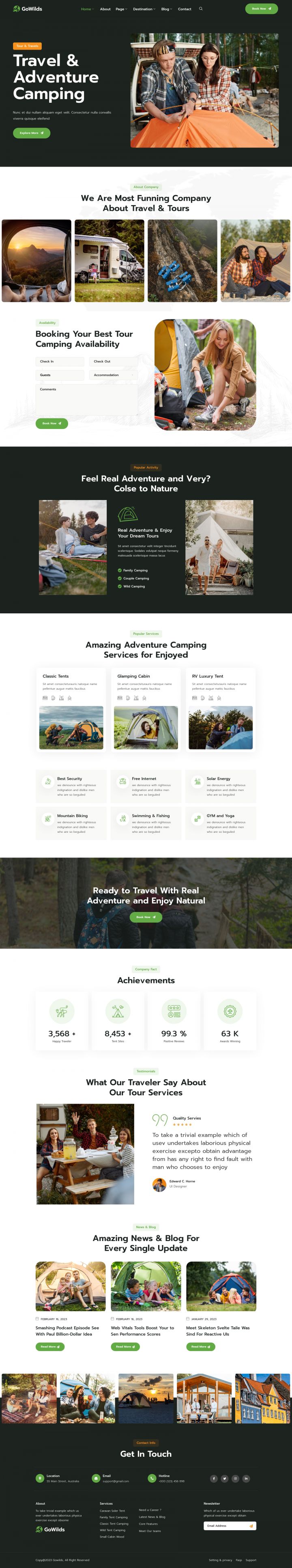 WordPress шаблон ThemeForest Gowilds