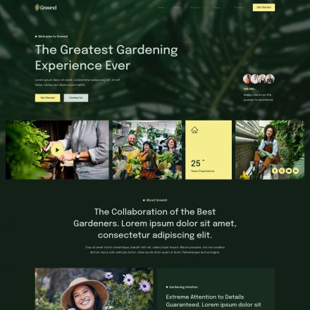 ThemeForest Greend