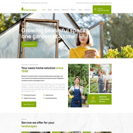 ThemeForest GreenScapes