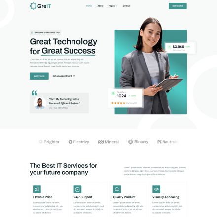 ThemeForest GreIT