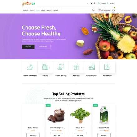 ThemeForest Grocerex