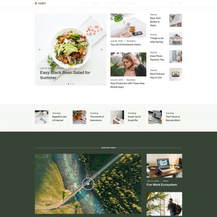 ThemeForest Habit