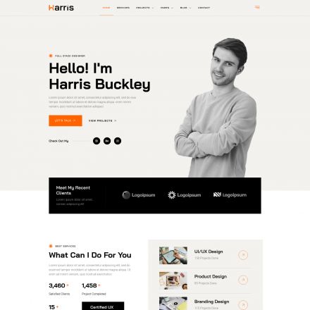 ThemeForest Harris