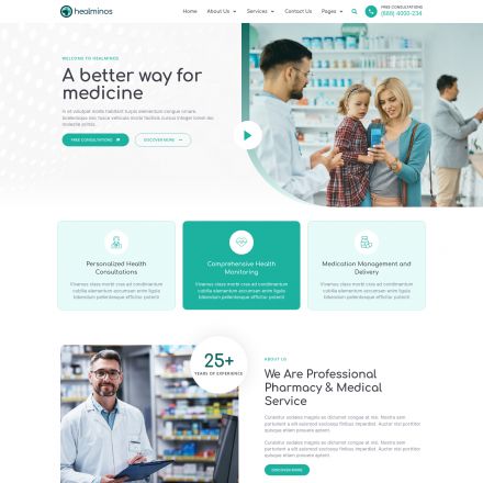 ThemeForest Healminos