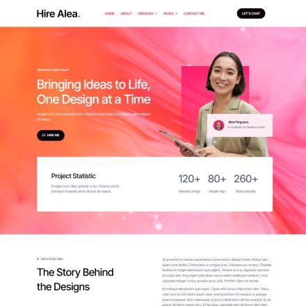 ThemeForest HireAlea