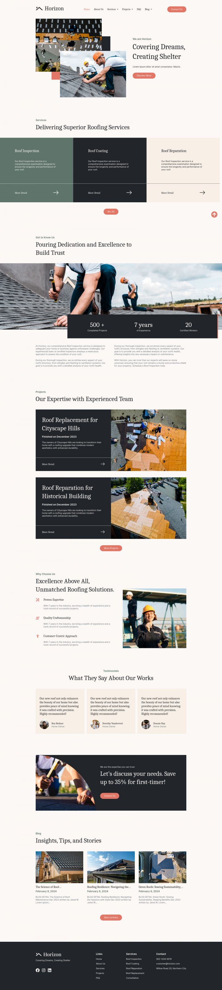 WordPress шаблон ThemeForest Horizon