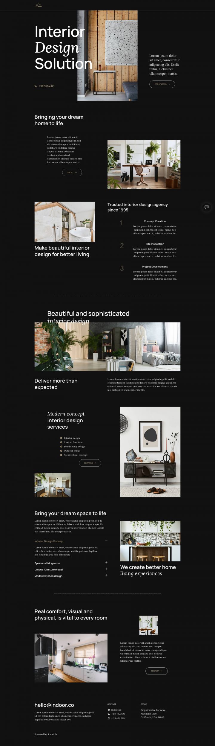 WordPress шаблон ThemeForest Indoor