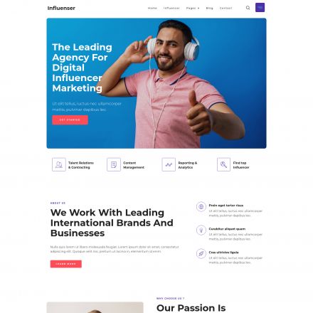 ThemeForest Influenser