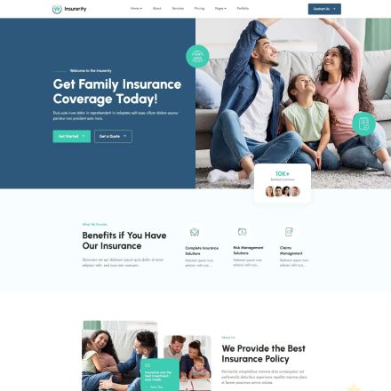 ThemeForest Insurerity
