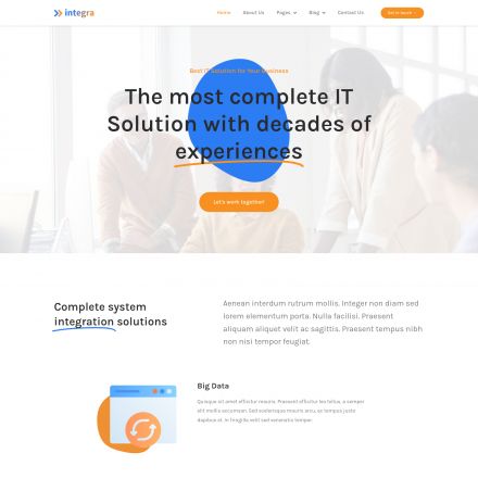 ThemeForest Integra