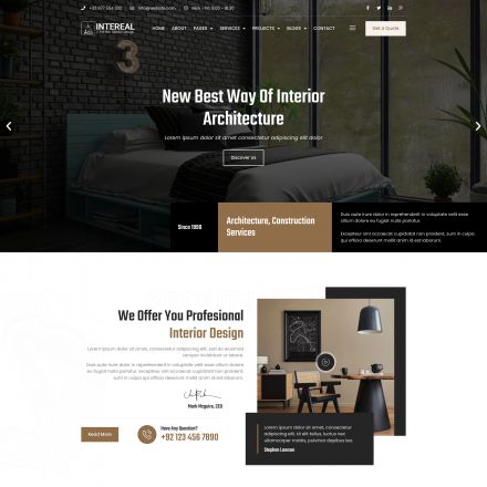 ThemeForest Intereal