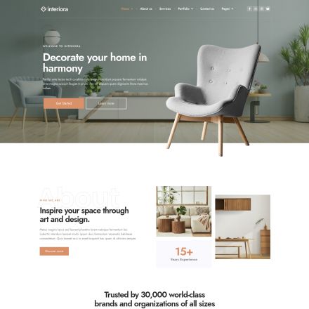 ThemeForest Interiora